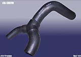 Патрубок системы охлаждения тройник оригинал Chery Amulet A15-1303110