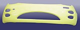 Накладка переднего бампера решетка улыбка Chery Sweet S11-2803600-DQ