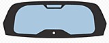Стекло заднее с обогревом Chery Kimo S12-5206020